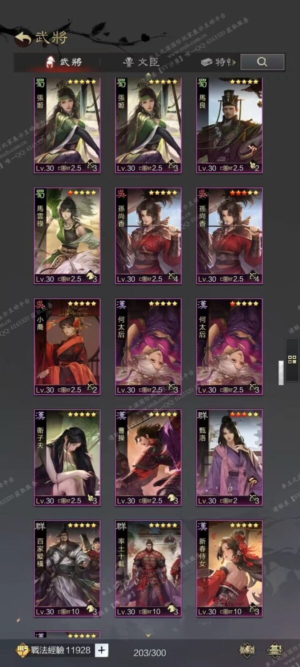 编号601011-国际服[台服端口]-剧本中-可议价