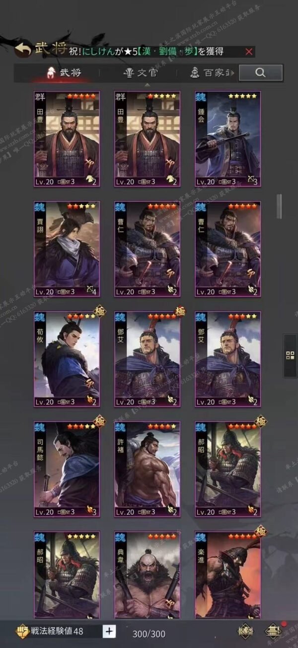 编号603213-国际服[日服端口]-剧本中-可议价